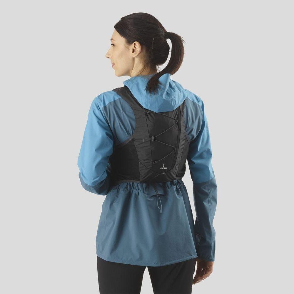 Salomon Unisex Active Skin 4 Running Vest w/ Flasks - Cam2