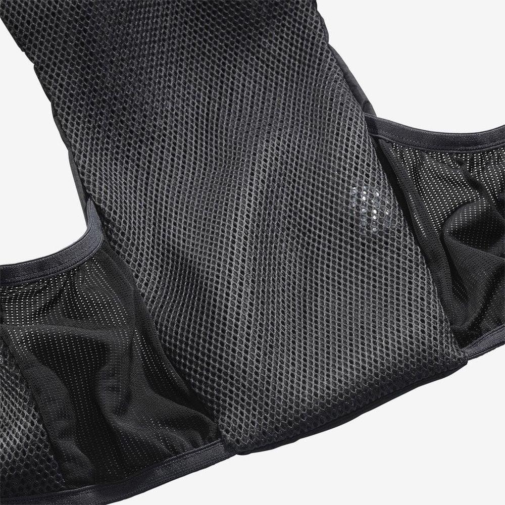 Salomon Unisex Active Skin 4 Running Vest w/ Flasks - Cam2