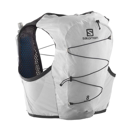Salomon Unisex Active Skin 8 Running Vest w/ Flasks - Cam2
