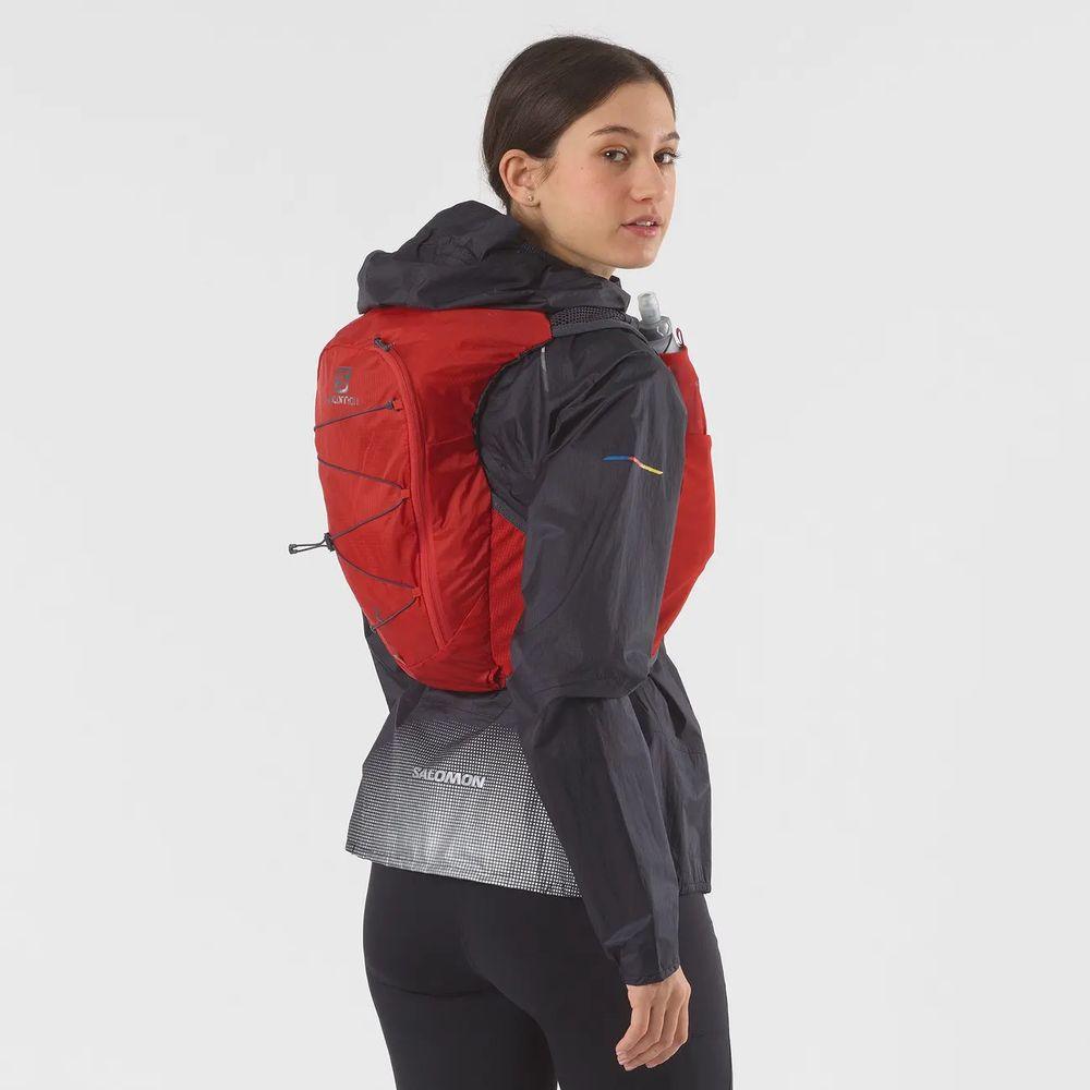 Salomon Unisex Active Skin 8 Running Vest w/ Flasks - Cam2