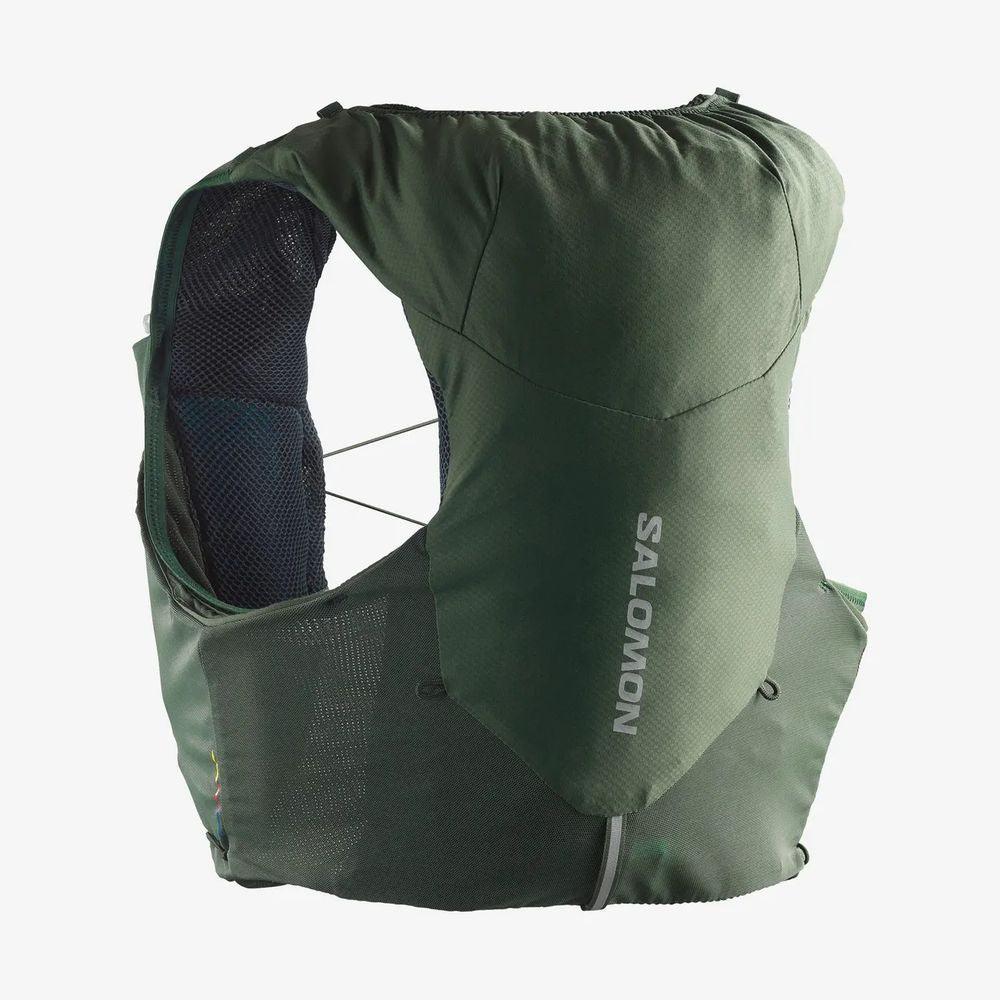Salomon Unisex Adv Skin 5 Running Vest w/ Flasks - Cam2