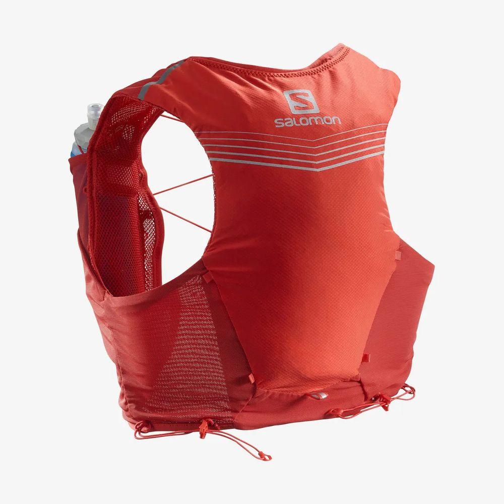Salomon Unisex Adv Skin 5 Running Vest w/ Flasks - Cam2