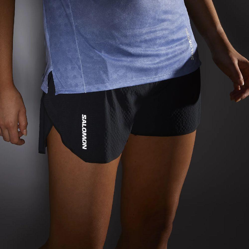 Salomon Women's Sense Aero 3 Shorts - Cam2