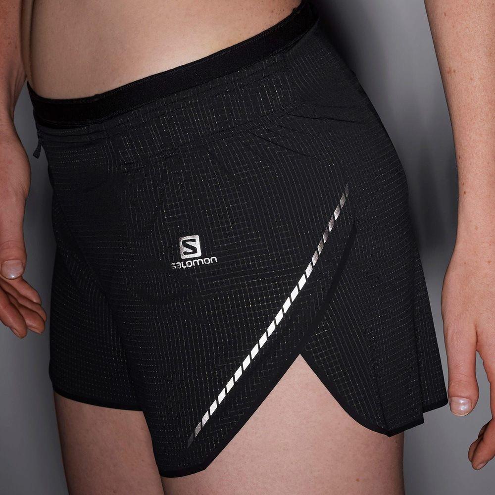Salomon Women's Sense Aero 3 Shorts - Cam2