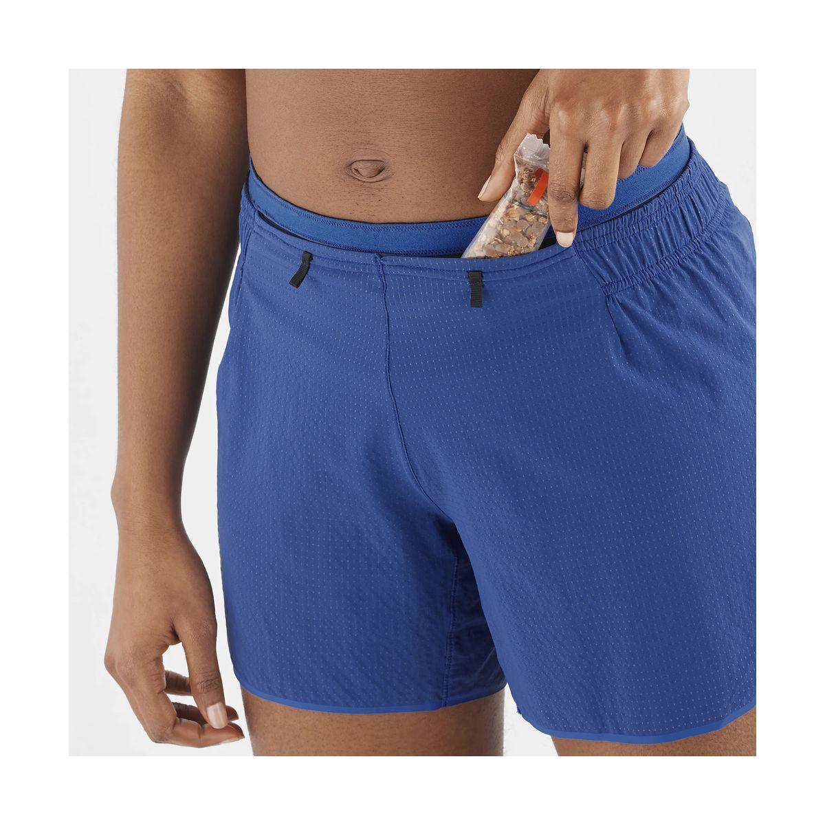 Salomon Women's Sense Aero 5 Shorts - Cam2