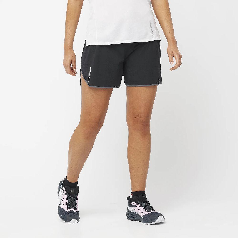 Salomon Women's Sense Aero 5 Shorts - Cam2