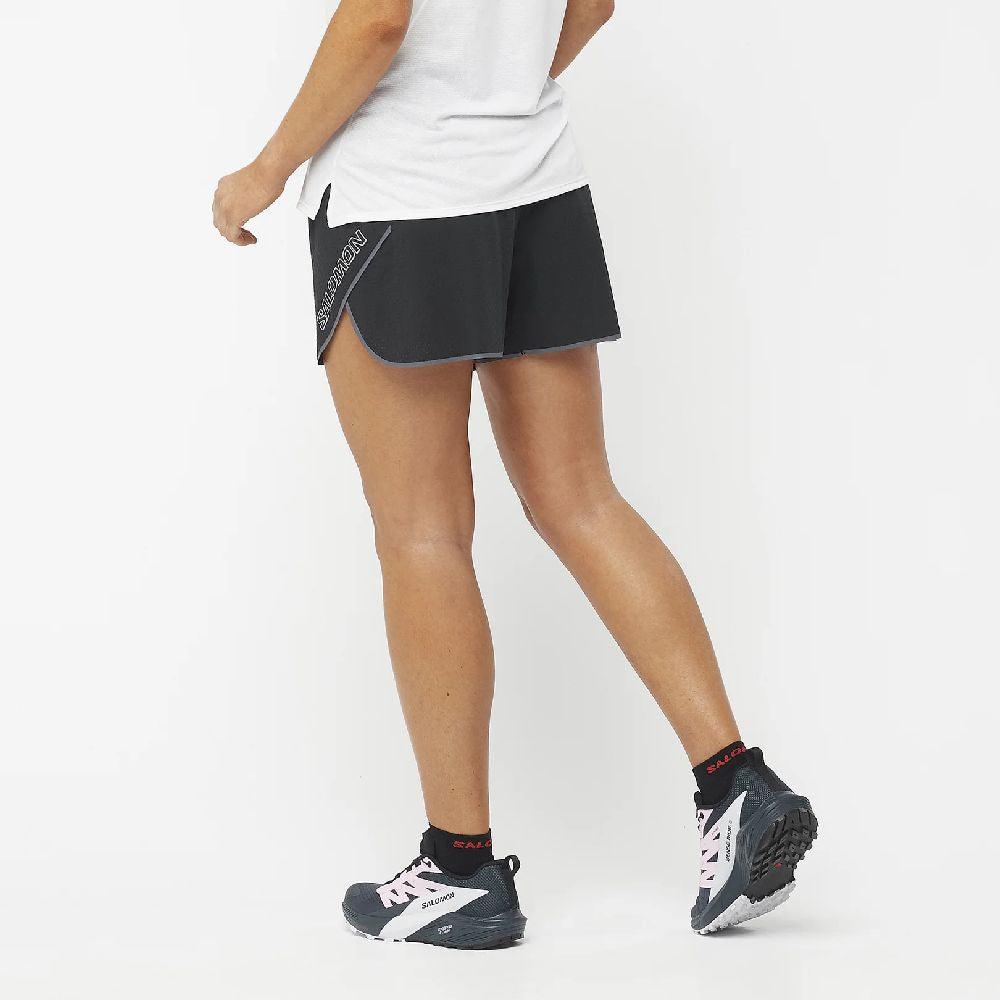Salomon Women's Sense Aero 5 Shorts - Cam2