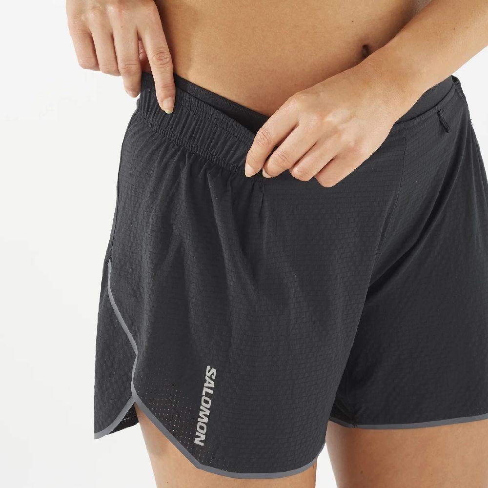 Salomon Women's Sense Aero 5 Shorts - Cam2