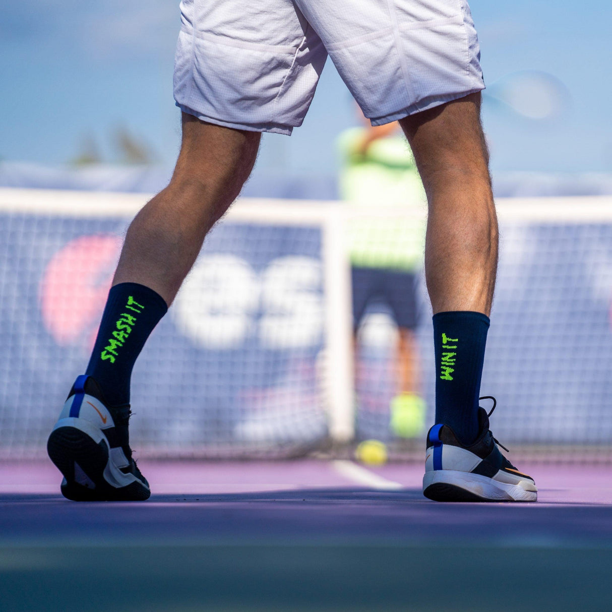 Sporcks Smash It Blue Tennis/Paddle Socks