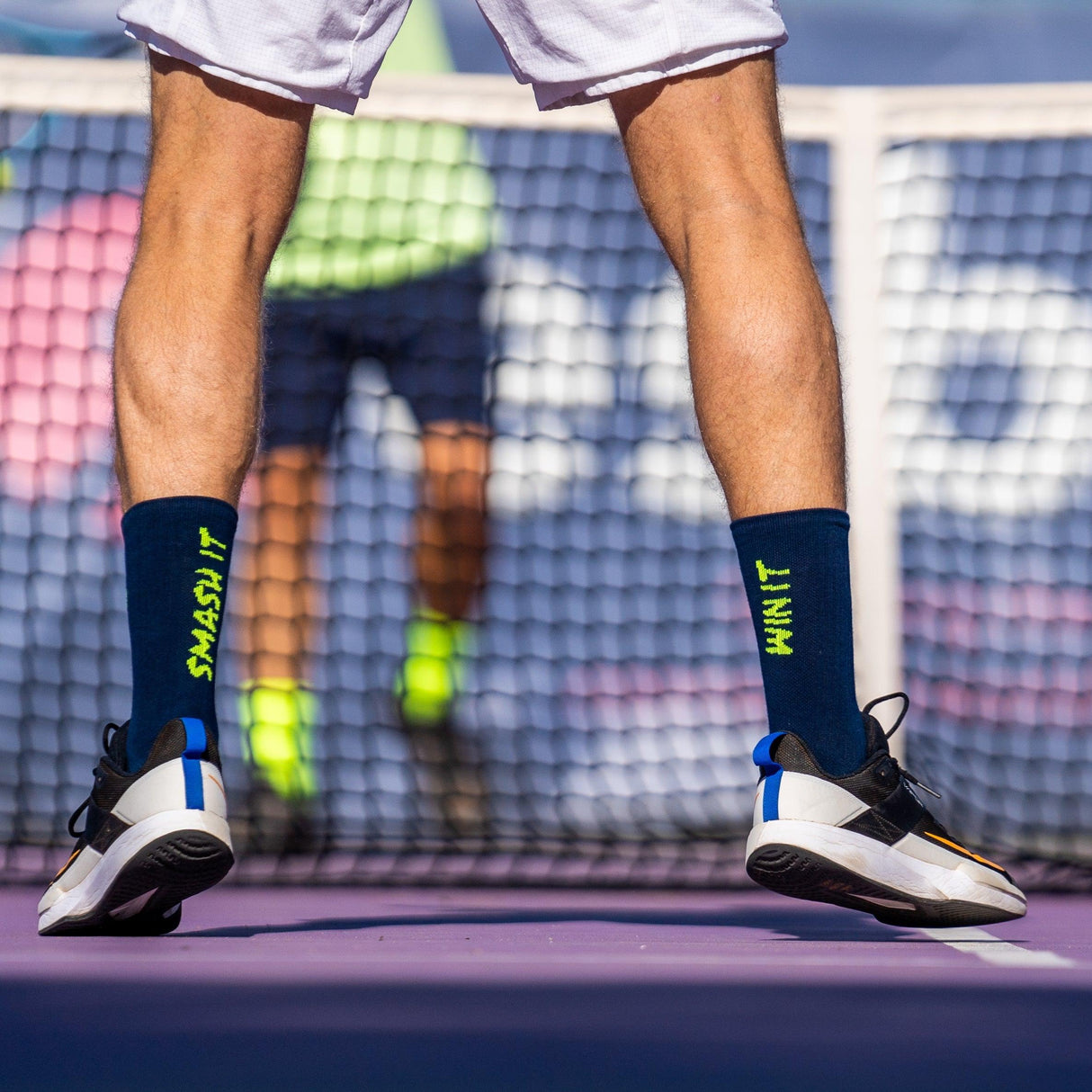 Sporcks Smash It Blue Tennis/Paddle Socks