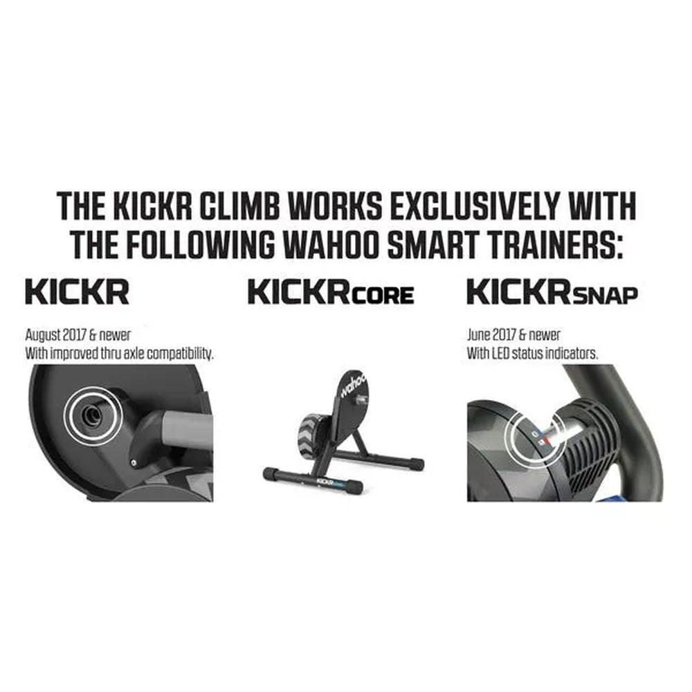 Wahoo Kickr Climb Indoor Grade Simulator - Cam2