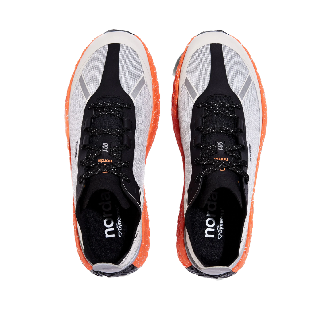 Norda - Norda Women's 001 G+ Spikes Trail Running Shoes (Grey Orange) - Cam2 
