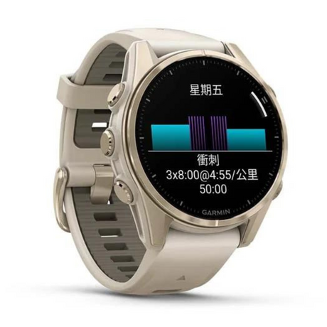 Garmin (Fenix 8) - Garmin Fenix 8 43mm AMOLED Sapphire GPS Smart Watch - Cam2 