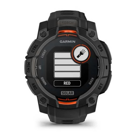 Garmin - Garmin Instinct 3 45mm Solar GPS Smart Watches - Cam2 