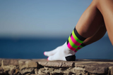 Incylence - Incylence Unisex's Ultralight High-Cut Running Socks (Spirals) - Cam2 