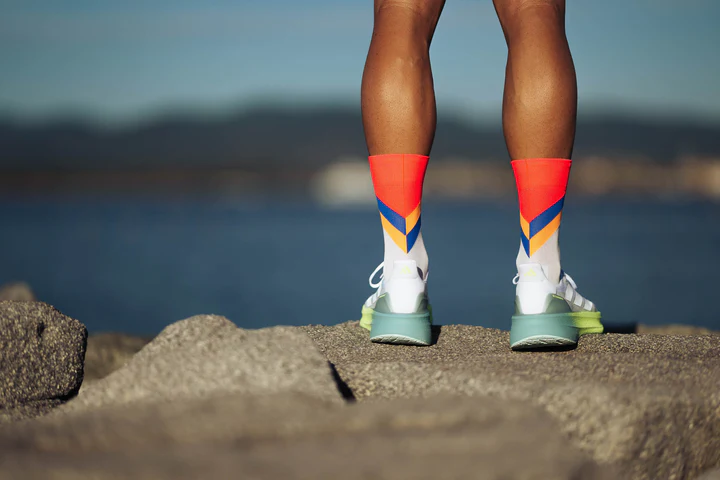 Incylence - Incylence Unisex's Ultralight High-Cut Running Socks (Apex) - Cam2 