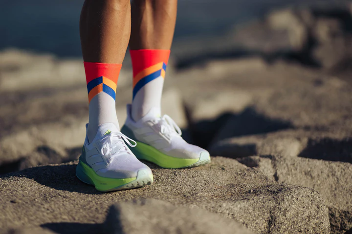Incylence - Incylence Unisex's Ultralight High-Cut Running Socks (Apex) - Cam2 