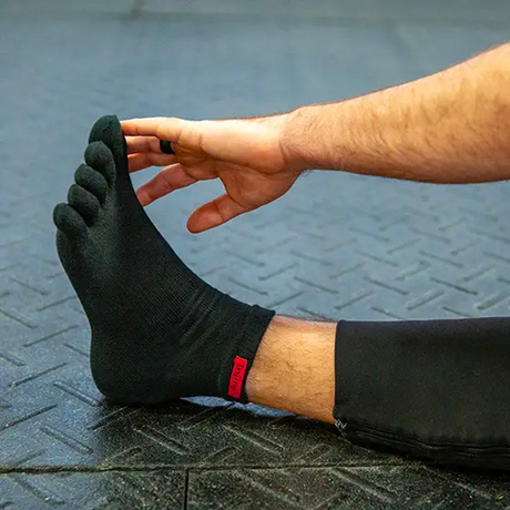 Injinji - injinji Unisex's Sport Original Weight Mini-Crew Socks (052230) - Cam2 