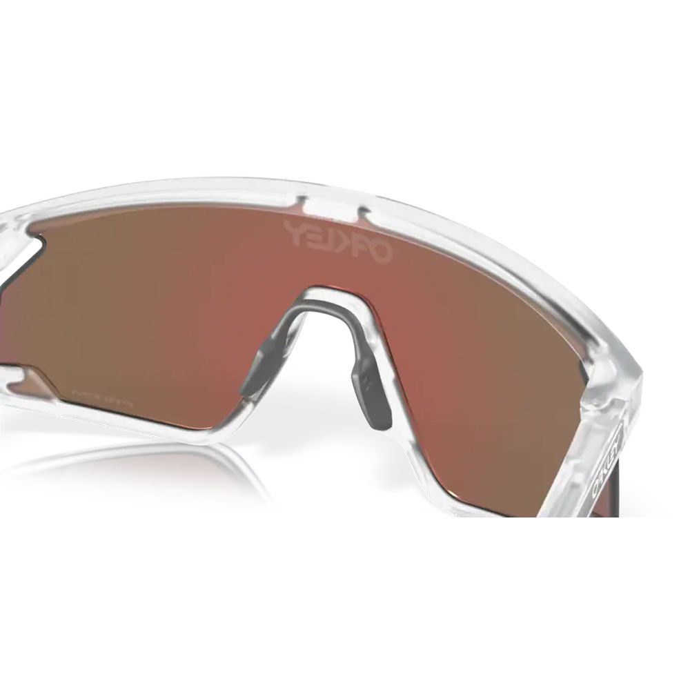 Oakley BXTR Metal Matte Clear/Prizm Violet Sunglasses 0OO9237-923702 - Cam2
