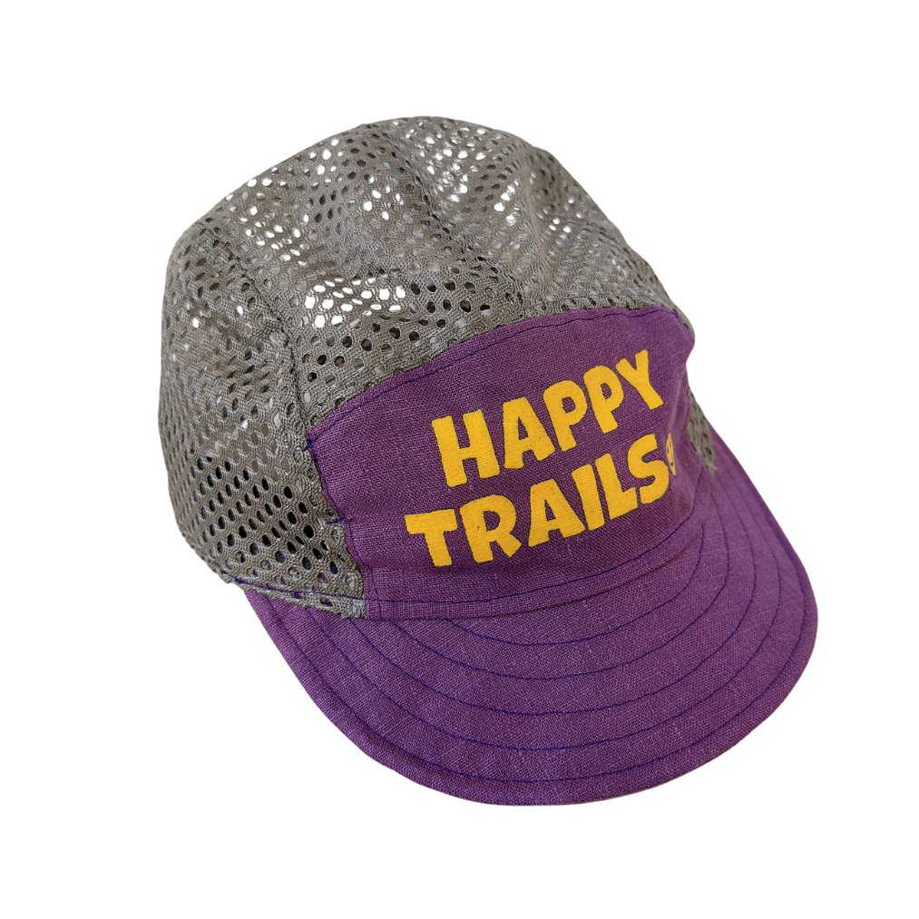 CACHALOT Unisex's Linen Mesh Jet Cap - Happy