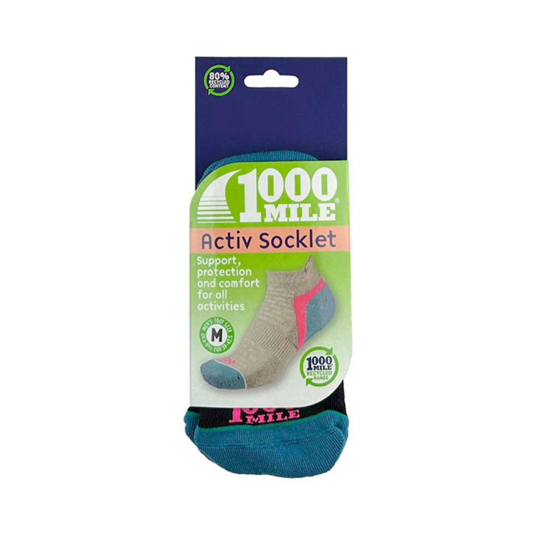 1000 Mile Women's Activ Socket Repreve (1467S)