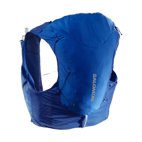 Salomon Unisex's Adv Skin 12 Running Vest (Nautical Blue/ Ebony/ White) - Cam2