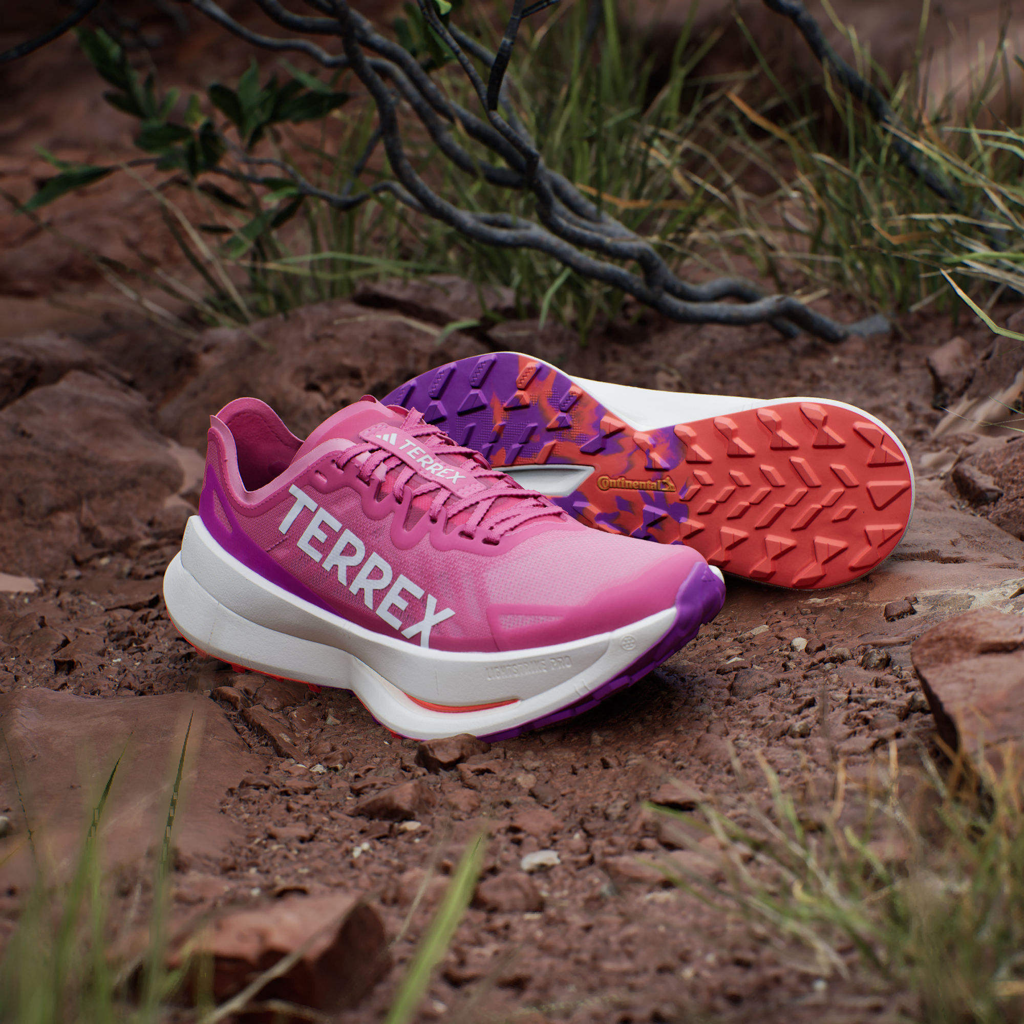 Adidas Women's Terrex Agravic Speed \u200b\u200bUltra Trail Running Shoes Adidas Cam2
