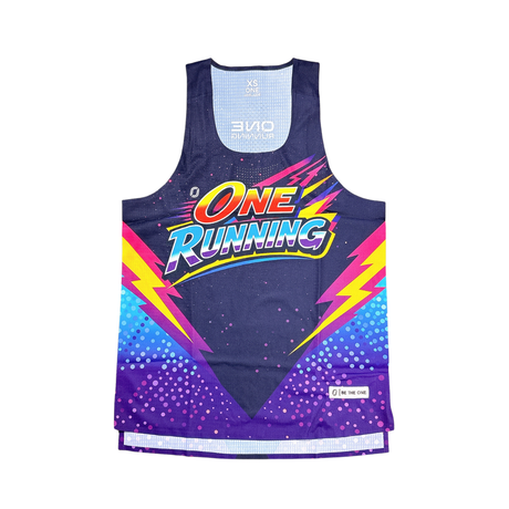 One Running - One Running Men's Victory Speed Tech Singlet - 180BPM SE - Cam2 