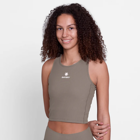 SAYSKY - SAYSKY Women's Combat Rib Crop Top - Cam2 