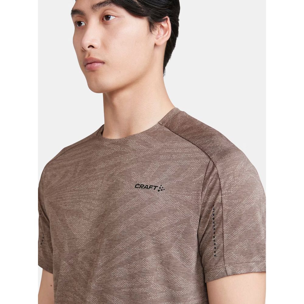 Craft Men's Adv Hit SS Structure Tee (Dk Clay)