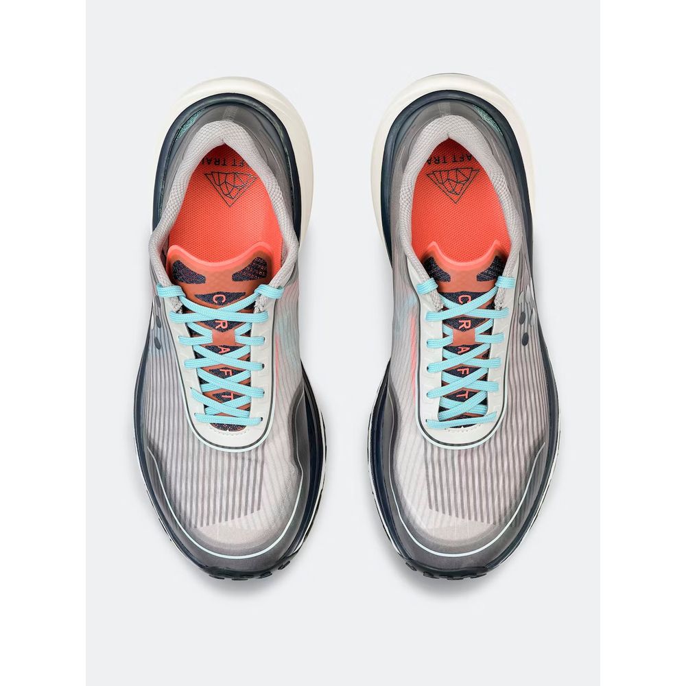Craft Men's Pure Trail Trail Running Shoes (Concrete/ Bla) - Cam2