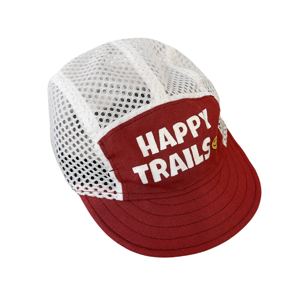 CACHALOT Unisex's Linen Mesh Jet Cap - Happy