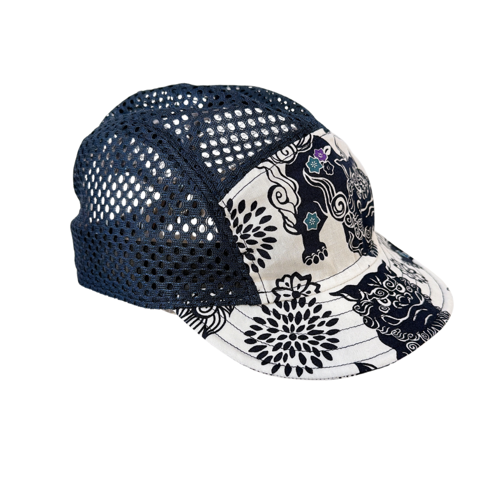 CACHALOT Unisex's Linen Mesh Jet Cap - Shisa