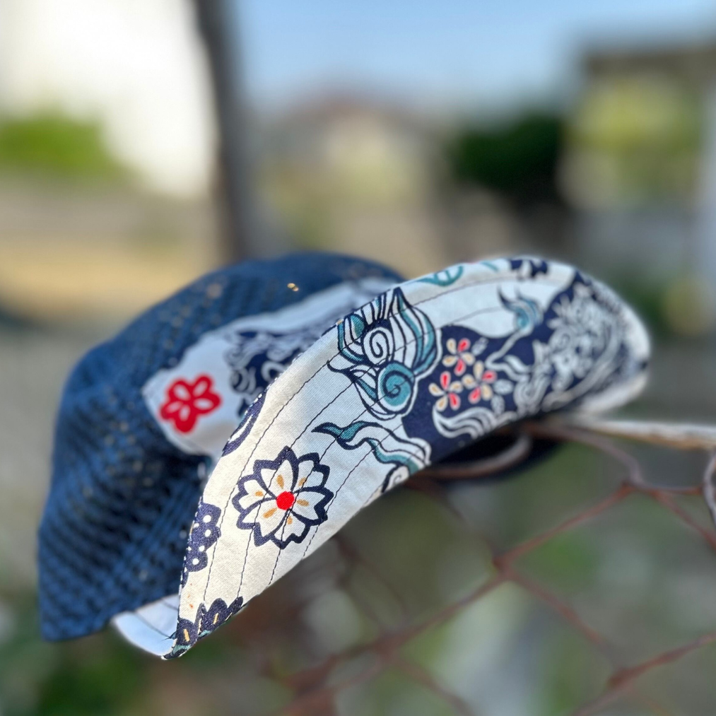 CACHALOT Unisex's Linen Mesh Jet Cap - Shisa