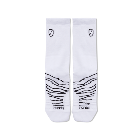 Norda - Norda Performance Sock (White) - Cam2 