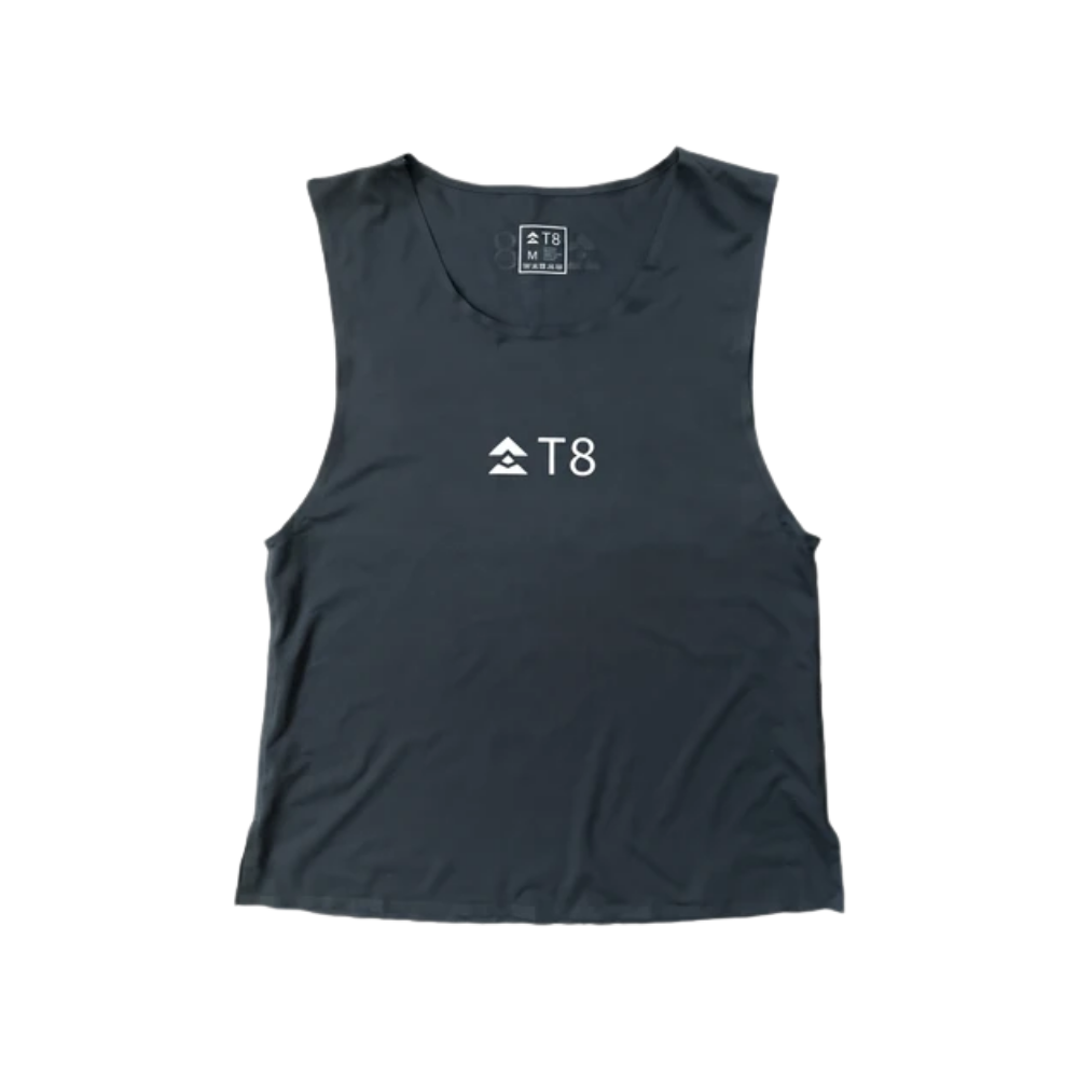T8 Women's Trail Running Tank 2 (Black)