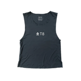 T8 Women's Trail Running Tank 2 (Black)