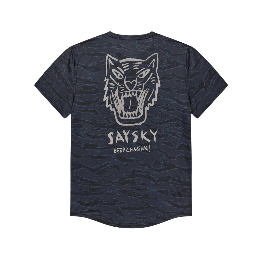 SAYSKY Men's Tiger Combat T-Shirt