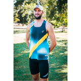 One Running - One Running Men's Victory Speed Tech Singlet Ballarat Marathon 2026 - Cam2 