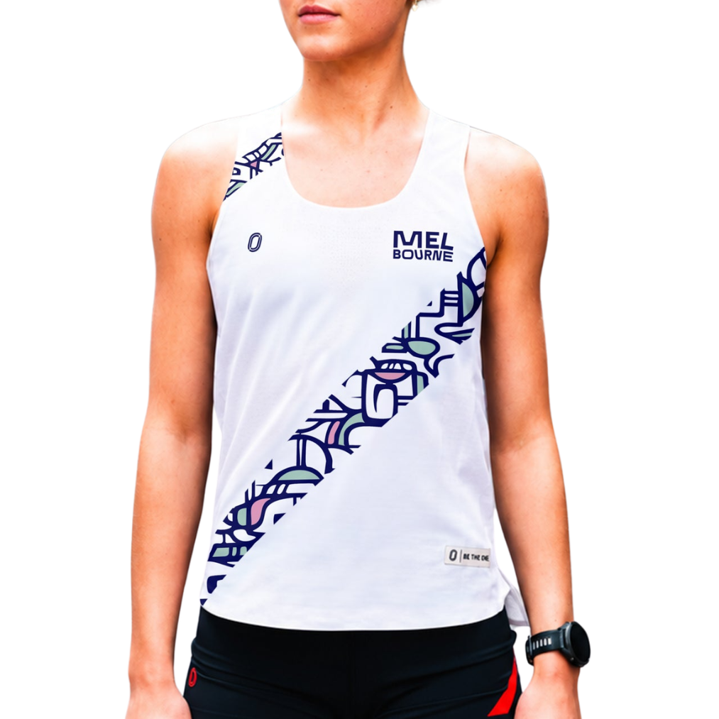 One Running Women's Victory Speed Tech Singlet - Melbourne 2026 (Limited Release)