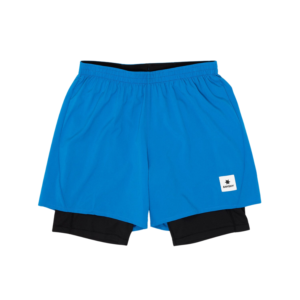 SAYSKY Men's Pace 2 in 1 Shorts 5"