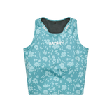 SAYSKY - SAYSKY Women's Flower Combat Crop Top - Cam2 