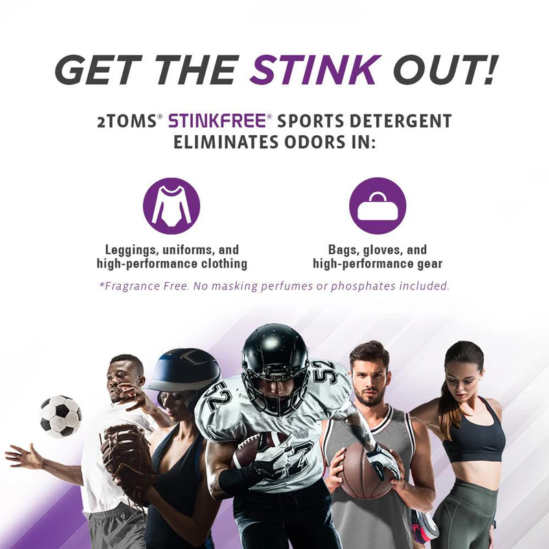 2Toms StinkFree Sports Detergent 