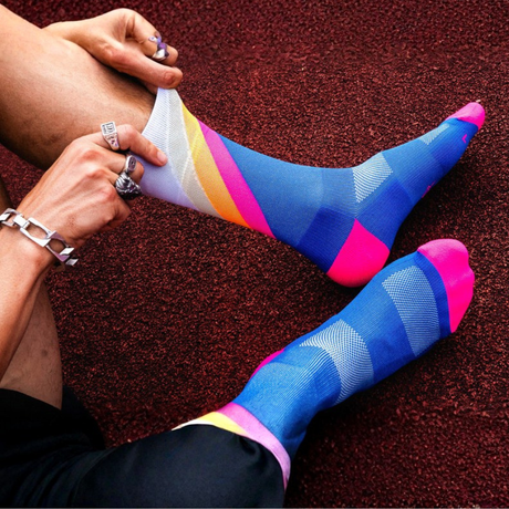 Incylence - Incylence Grades High-Cut Running Socks - Cam2 
