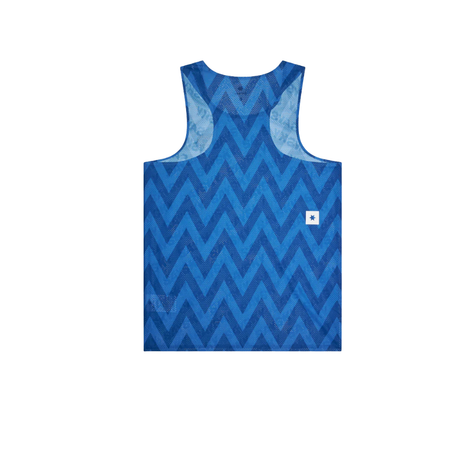 SAYSKY - SAYSKY Men's Zig Zag Flow Air Singlet - Cam2 