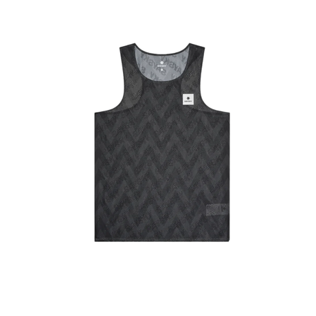 SAYSKY - SAYSKY Men's Zig Zag Flow Air Singlet - Cam2 
