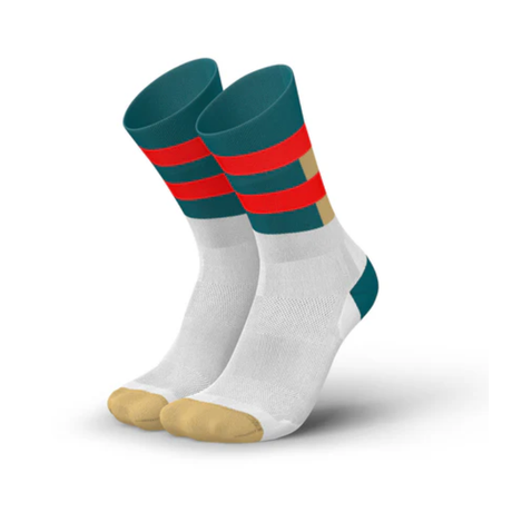 Incylence - Incylence Unisex's Ultralight High-Cut Running Socks (Spirals) - Cam2 