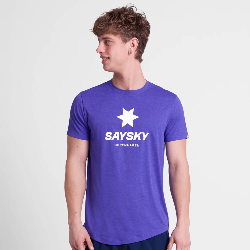 SAYSKY - SAYSKY Men's Logo Combat Pro T-shirt - Cam2 