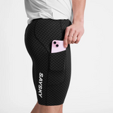 SAYSKY - SAYSKY Men's Zig Zag Combat+ Short Tights 9" - Cam2 