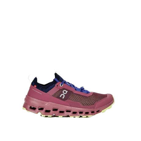 On Women's Cloudultra 2 Po Trail Running Shoes (Cherry/ Hay) - Cam2